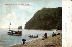 Moonstone Beach Postcard