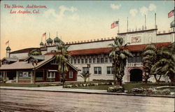 The Shrine, Auditorium Postcard