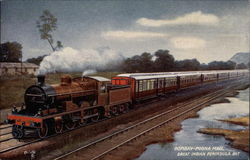 Bombay-Poona Mail, Great Indian Peninsula Bay Postcard