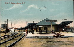 N.Y.C. Station Geneva, NY Postcard Postcard