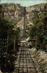 Incline railway up Lookout Mountain Chattanooga, TN Postcard Postcard