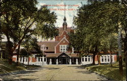 Union passenger station Cedar Rapids, IA Postcard Postcard