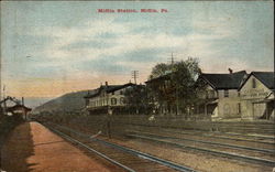 Mifflin Station Pennsylvania Postcard Postcard