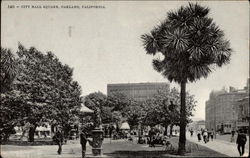 City Hall Square Postcard