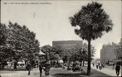 City Hall Square Oakland, CA Postcard Postcard