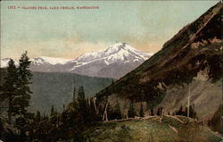 Glacier Peak, Lake Chelan Washington Postcard Postcard