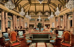 Main Court, Palace Hotel Postcard