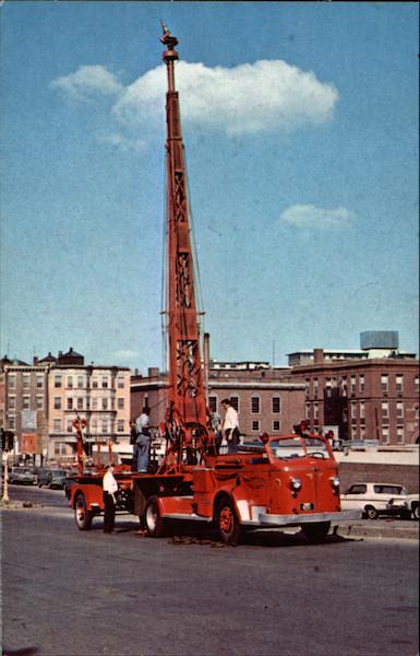 Boston Fire Dept. Tower No. 1 Massachusetts Geo. Turnbull
