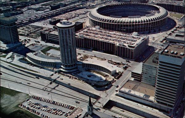 View from Arch - West St. Louis Missouri