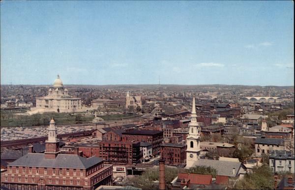 Providence, Rhode Island, a panoramic view