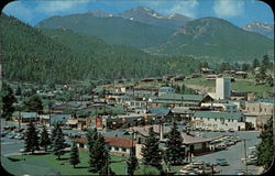 Vista of Long's Peak and Mt. Meeker Estes Park, CO Postcard Postcard