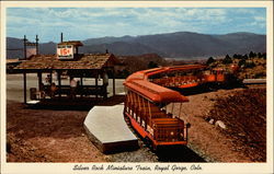 C.715 - Silver Rock Miniature Train Postcard