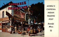 Morell's Chippewa Indian Trading Post Postcard