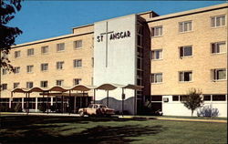St. Ansgar Hospital Moorhead, MN Postcard 