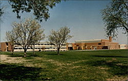 Luverne High School-Home of the Cards Minnesota Postcard Postcard