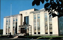 Becker County Courthouse Detroit Lakes, MN Postcard Postcard