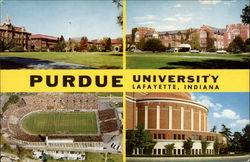 Purdue University Postcard