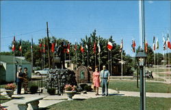 Immigrant Square Area Clinton, IN Postcard Postcard