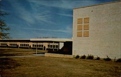 L. C. Evans Hall, Southwestern Junior College Postcard
