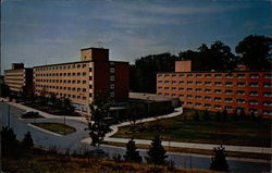 Goldsworth Valley Dormitories, Unit No. 1 Kalamazoo, MI Postcard Postcard