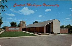 Centrail Michigan University Postcard