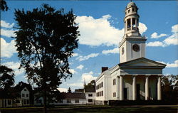 First Parish Church Concord, MA Postcard 