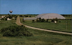 Livestock Exposition building Valley City, ND Postcard Postcard