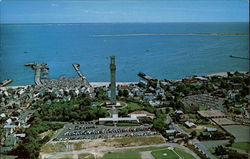 Aerial View of Provincetown Postcard