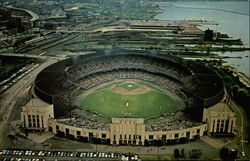 Cleveland Municipal Stadium Postcard