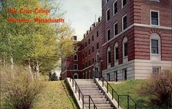 Wheeler Hall, Holy Cross College Postcard
