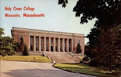 Holy Cross College - Library Postcard
