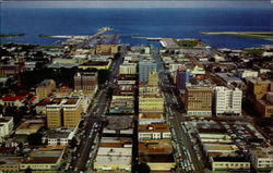 Air view of downtown St. Petersburg, FL Postcard Postcard