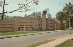 Gulick Hall, Springfield College Campus Massachusetts Postcard Postcard