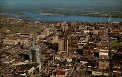 Aerial View of Louisville, Kentucky Postcard Postcard
