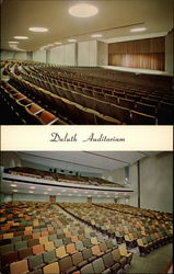 Duluth Auditorium Minnesota Postcard Postcard