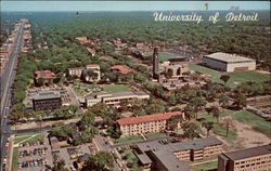 University of Detroit Postcard