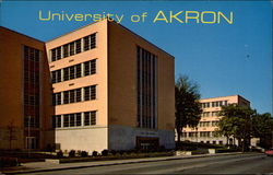 University of Akron Ohio Postcard Postcard