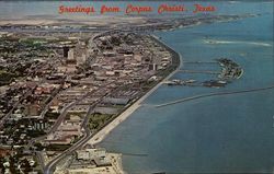 Greetings from Corpus Christi, Texas Postcard Postcard