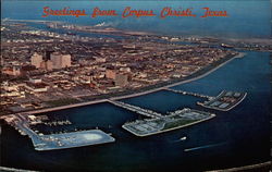 Greetings from Corpus Christi, Texas Postcard Postcard