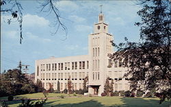 Liberal Arts Building on Seattle University Campus Postcard