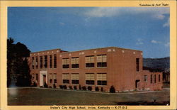 Irvine's City High School Kentucky Postcard Postcard