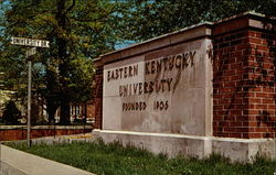 Eastern Kentucky University Postcard