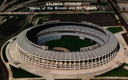 Atlanta Stadium Postcard