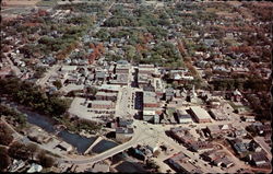 Air view of Houlton, Maine Postcard