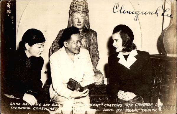 Anna May Wong and Ching Wah Lee Actors