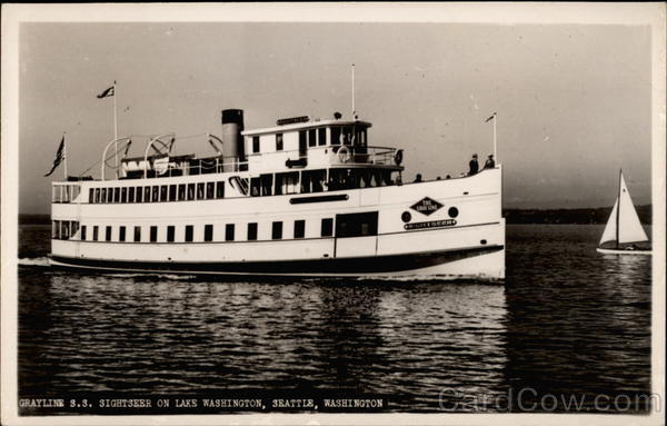 Grayline S. S. Sightseer on Lake Washington Seattle