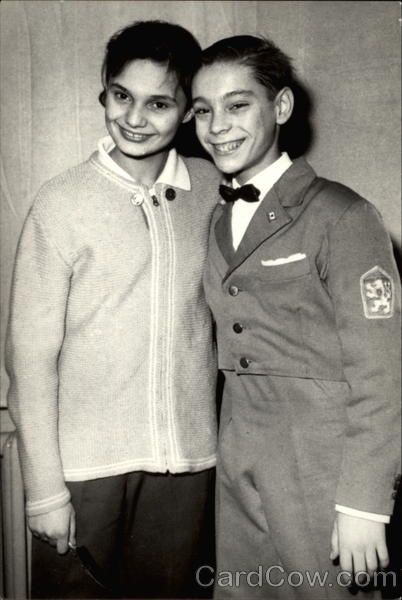 Figure Skater Hanka Maskova Stephan Petras