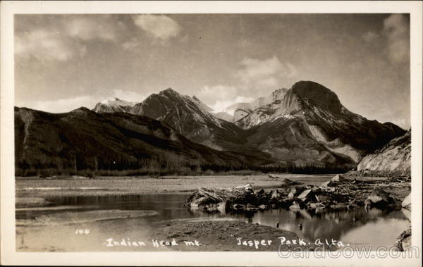 Indian Head Mountain, Jasper National Park AB Canada