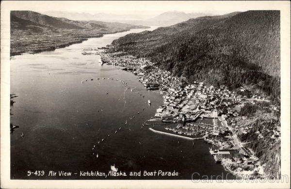 Airview, Boat Parade Ketchikan Alaska
