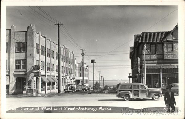 Corner of 4th and East Street Anchorage Alaska